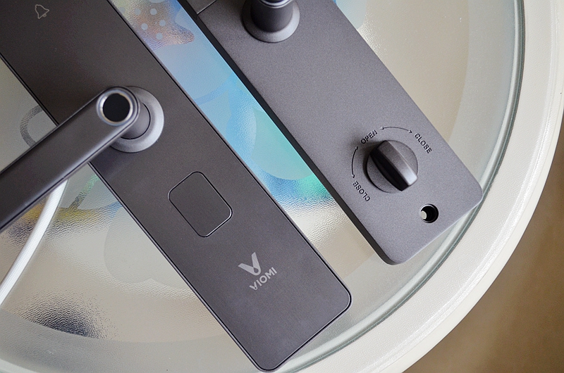 云米互联智能锁安装细节,云米智能门锁锁体是内外一体吗