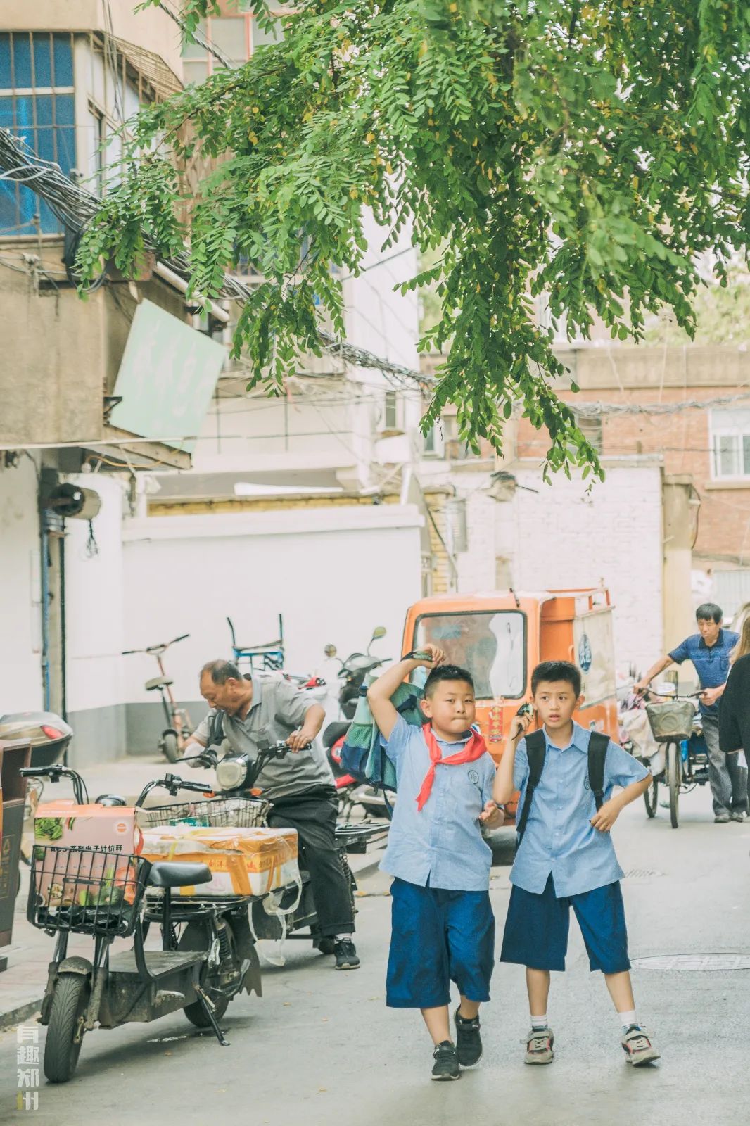 郑州弓背街与上元街,郑州弓背街