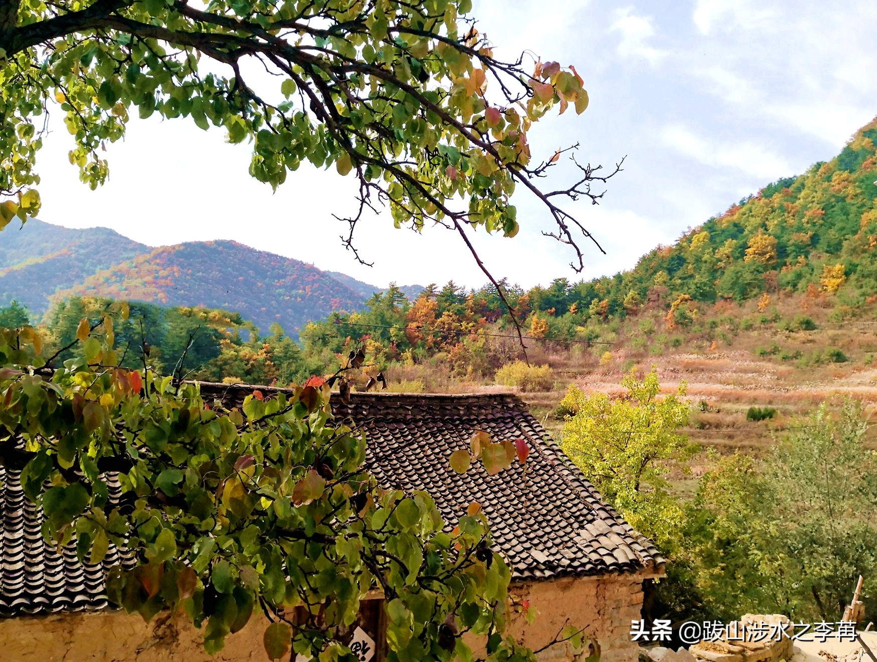 深藏在太行山中的古村落竹林沟,深山沟里的绝世古村