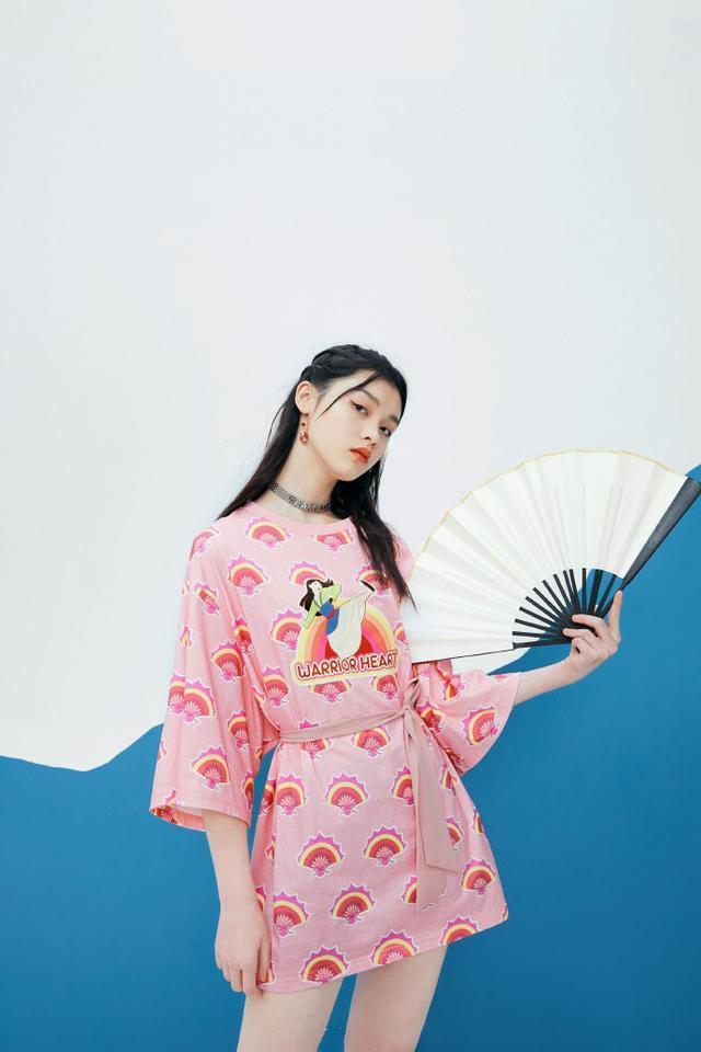 花木兰太平鸟汉服,太平鸟联名梅花