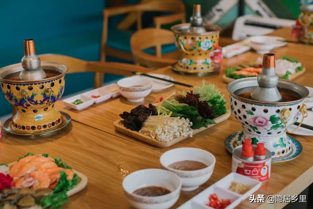 看皮影大戏逛美食大集,农村看大戏赶大集