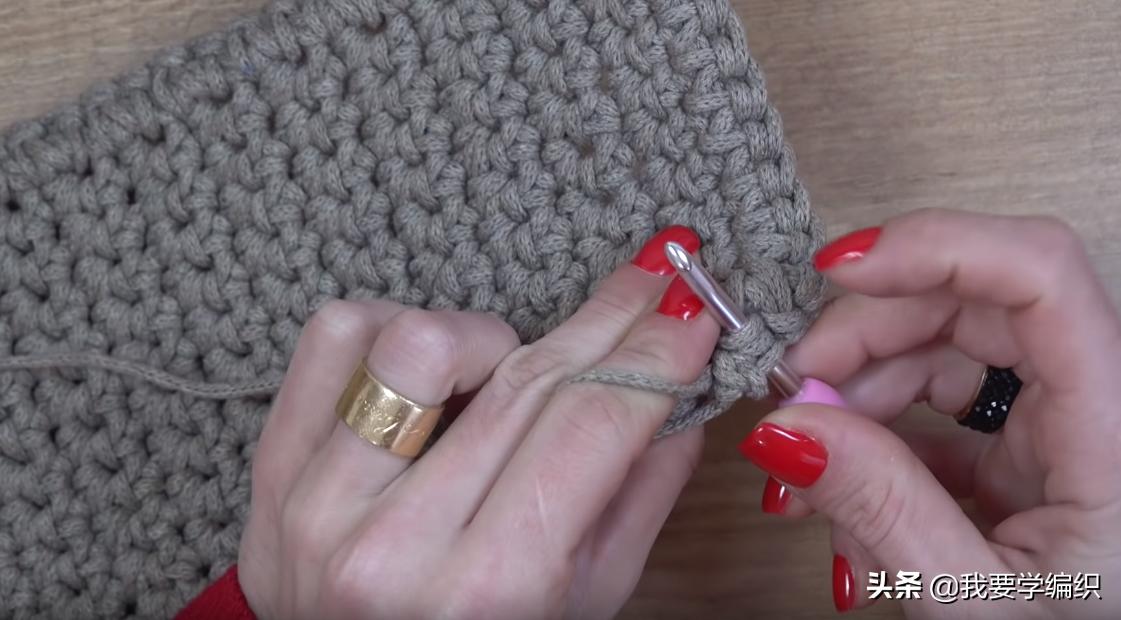 手提包编织教程易学,编织手提包的做法