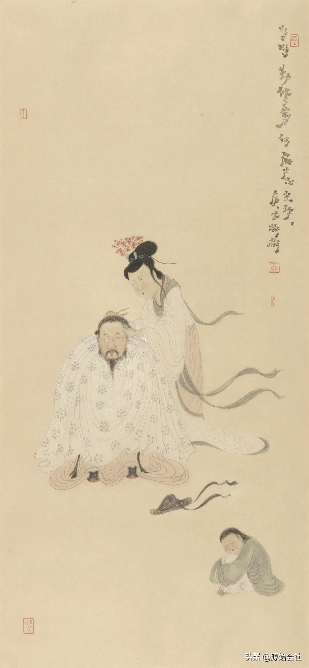 国画还能这么玩?钟馗打台球,孙悟空猪八戒拍证件照…