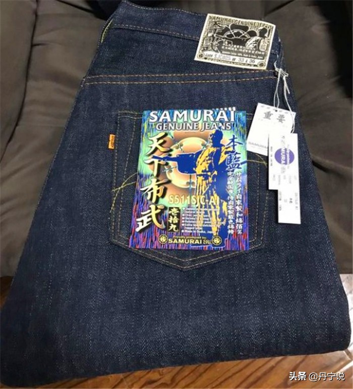 16周年纪念款日本Samurai勇猛武士16oz原色牛仔裤养2年