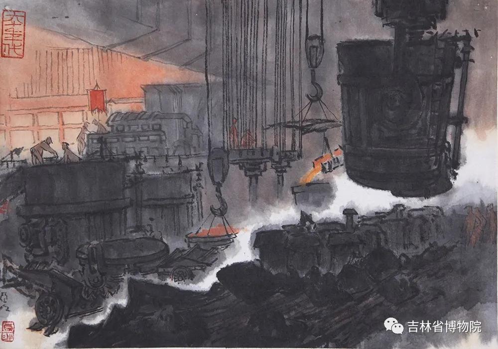 丹青颂百年——庆祝中国*产党共**成立一百周年吉林省博物院藏近现代名家画展