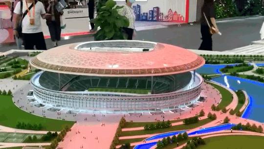 亚洲第一座专业足球场,广州超大型专业足球场