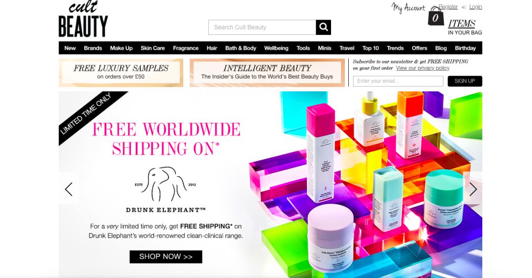 平价化妆品集合店,一线品牌化妆品集合店