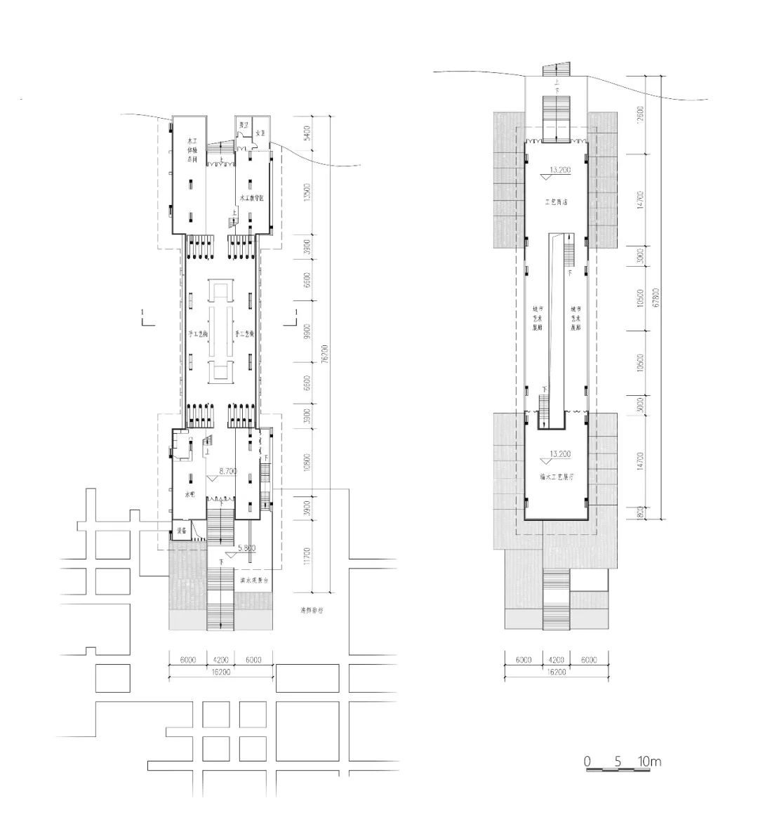 他用一座编织而成的工艺馆获得了基准杯二等奖