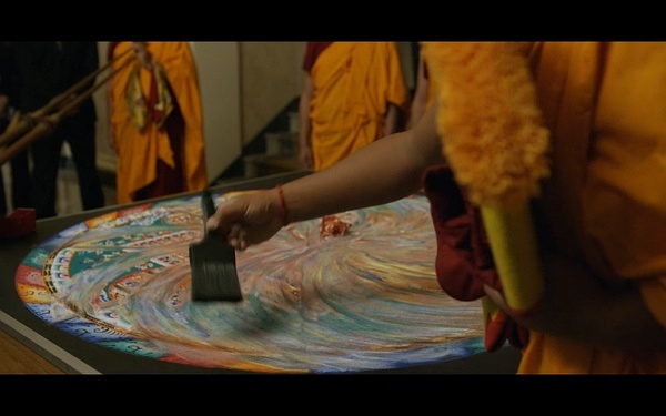 绝对震撼的沙画表演,沙画震撼人心