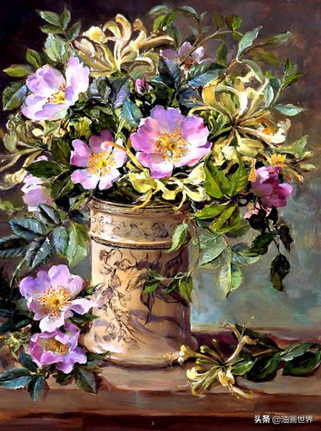 花开了,我便画花!花谢了,我便画自己!