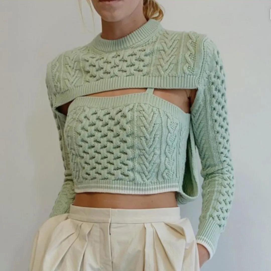 明星同款针织衫日常穿搭,秋天衣服推荐女毛衣