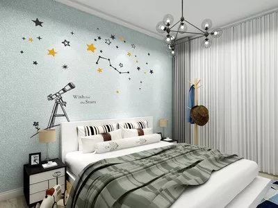 乳胶漆硅藻泥贝壳粉效果图,装修知识墙纸墙布硅藻泥怎么选