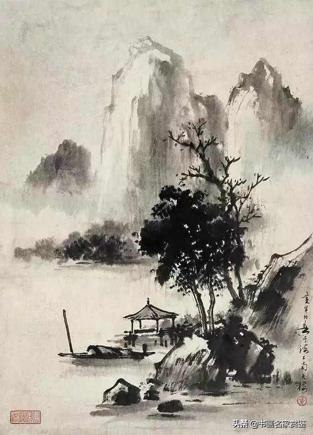 黄幻吾水墨花鸟作品欣赏,黄幻吾国画写意花鸟作品欣赏