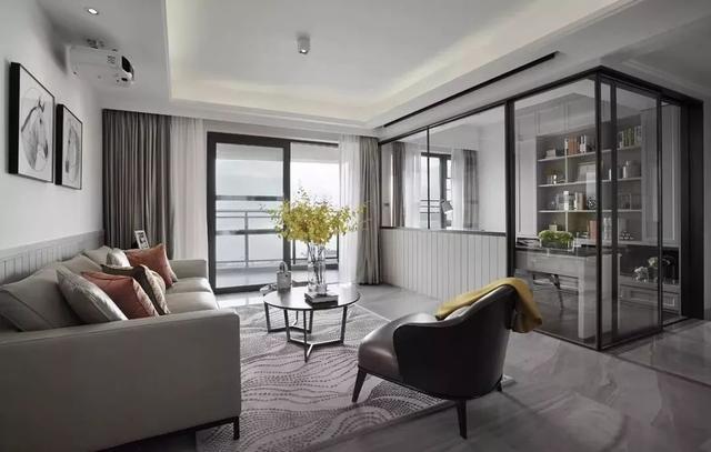 简约灰色地砖配什么沙发,简约的灰色地砖贴得真好看