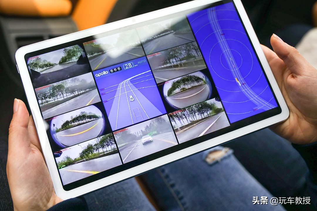 百度apollo自动驾驶汽车曝光,百度apollo和特斯拉