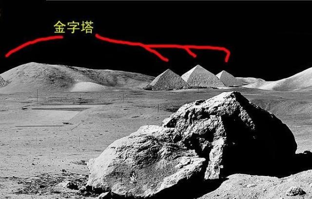 揭秘月球背面神秘的外星人存在,月球上出现的外星人踪迹