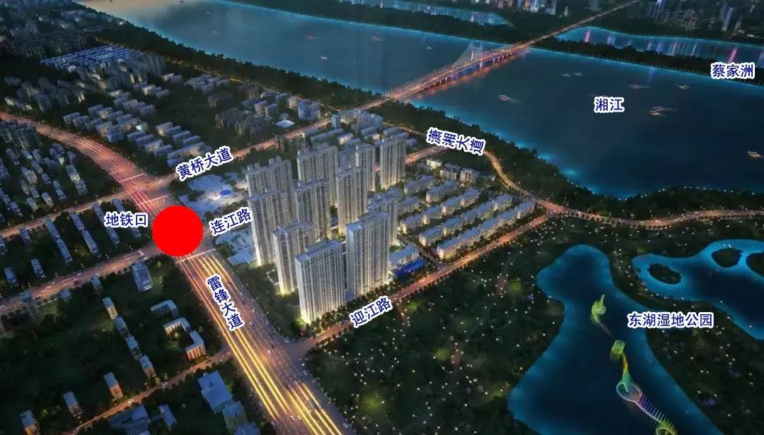 万达广场配套，8000块叠墅卖飞起！湘江边，4号线正地铁