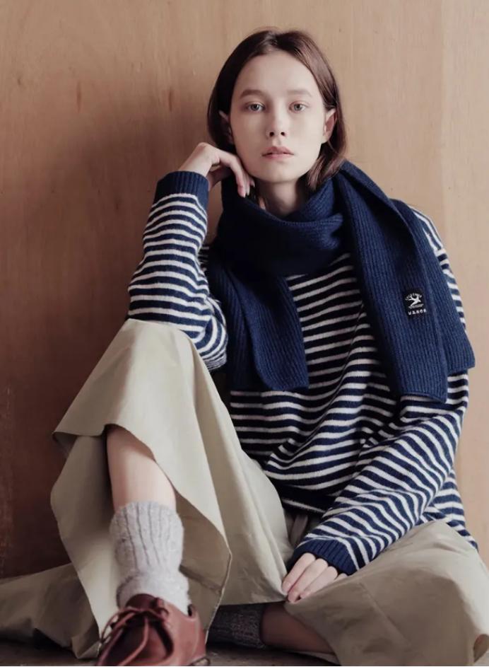 围巾怎么搭出高级感,冬季保暖围巾