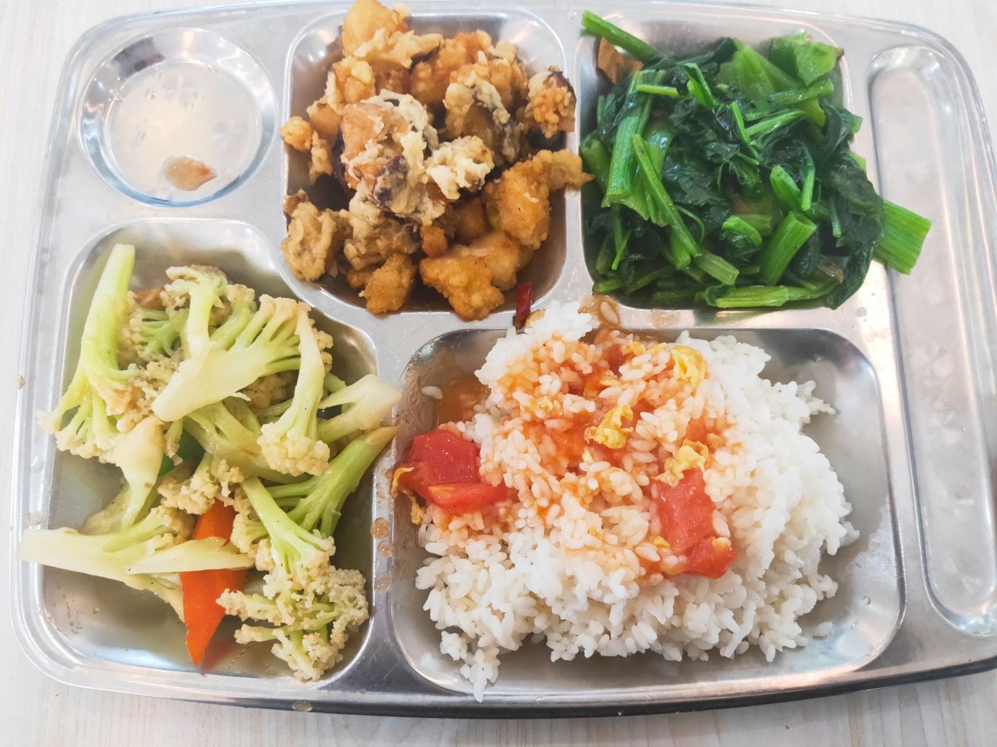 学校食堂好吃是什么体验?河南周口师范学院