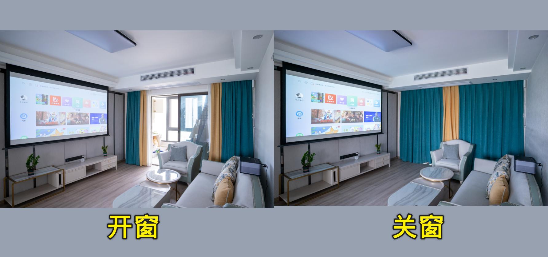 当贝投影仪f3家庭影院,当贝newf3投影仪测评