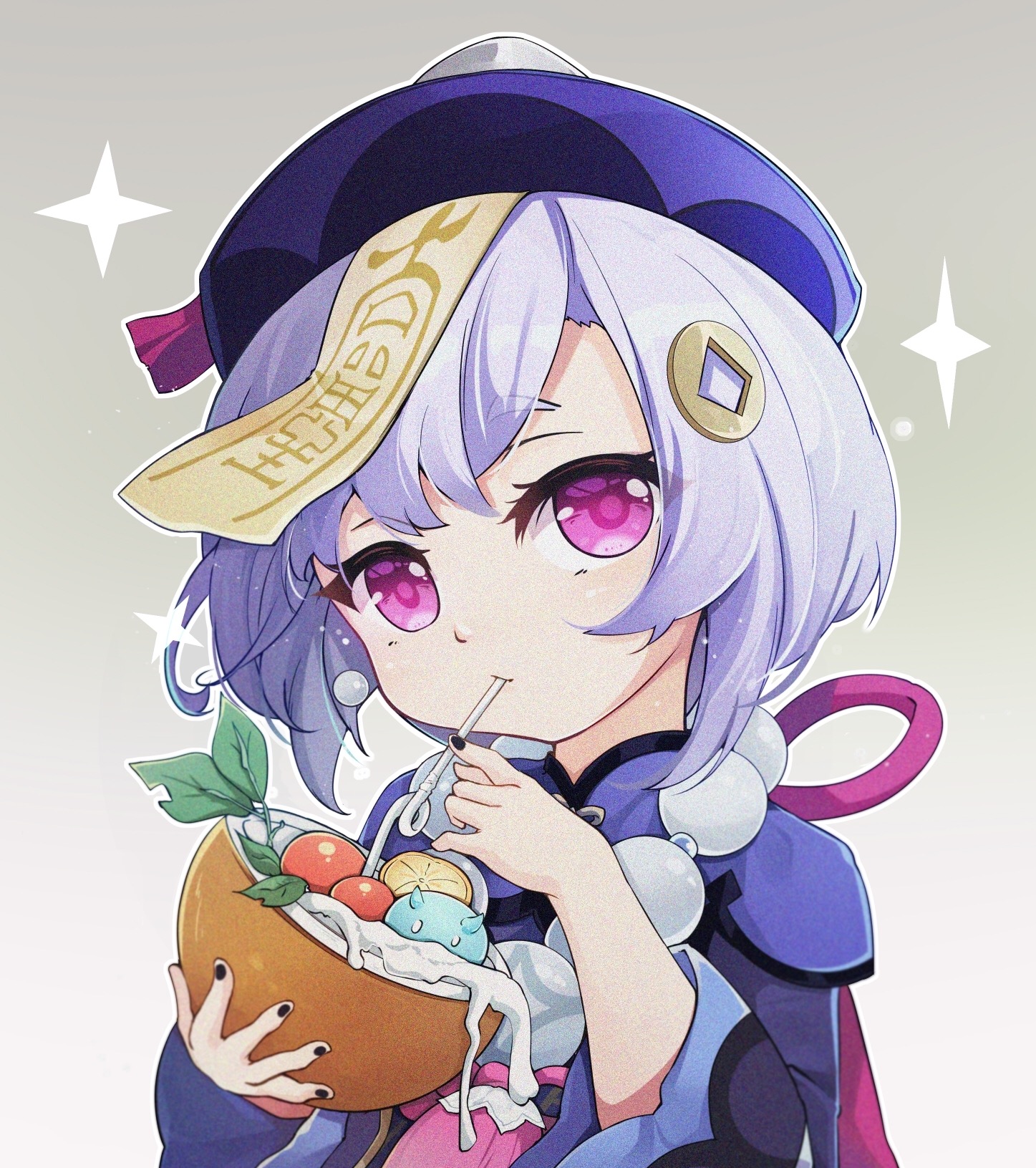 原神天字一号治疗师，呆萌七七，疗神养成计划