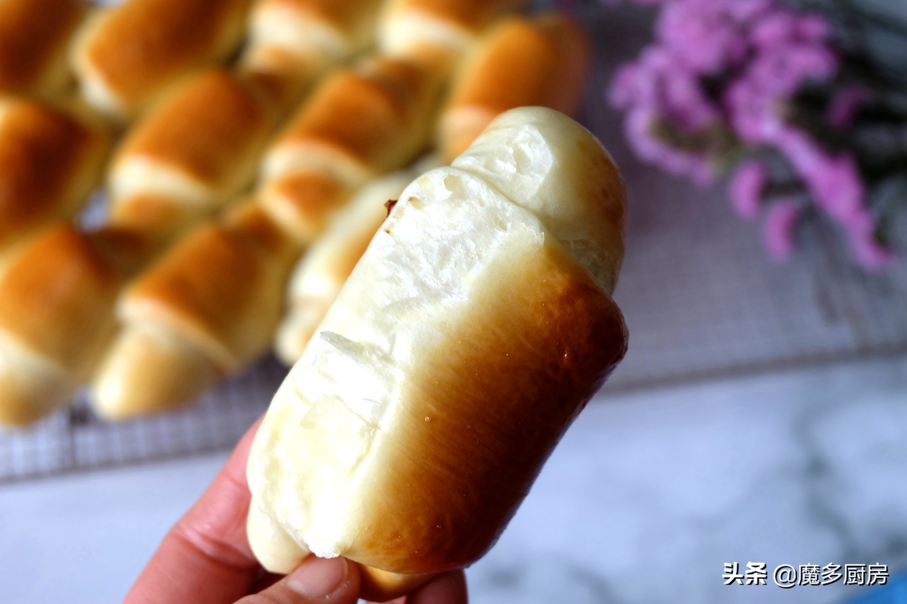 懒人烤面包的方法,烤面包家庭简易做法不用酵母