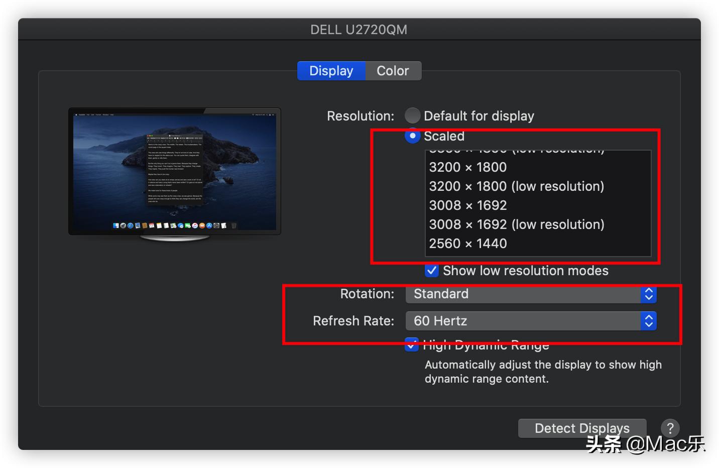 macbookpro外接4k显示器状态栏太小,macbookpro外接4k显示器字太小
