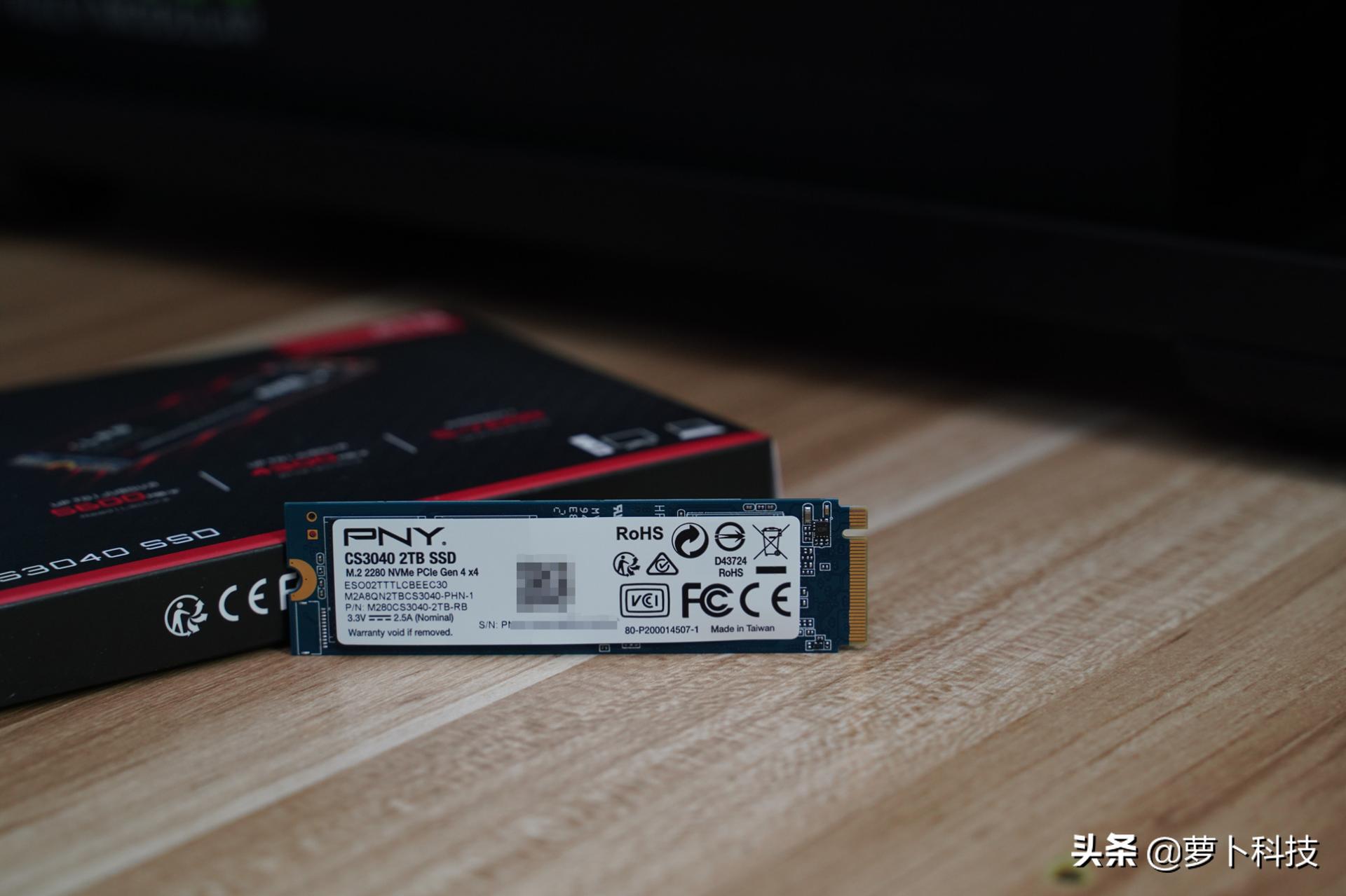 5600MB/s,2TB海量高速！PNYCS3040PCIe4.0SSD评测