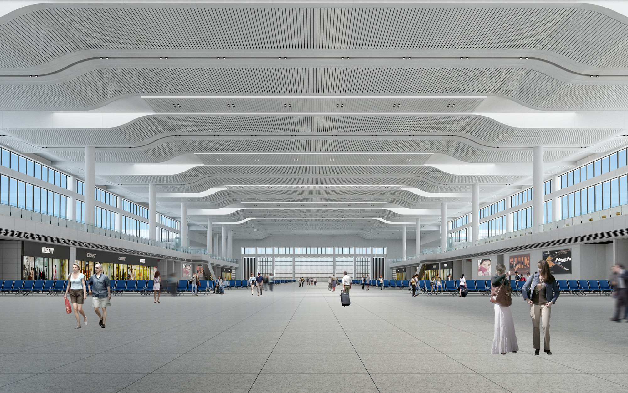 株洲火车站扩建效果图,株洲站扩建改造