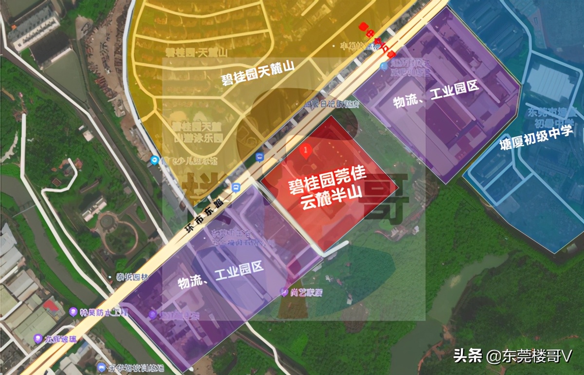 塘厦碧桂园莞佳云麓半山楼面地价,塘厦碧桂园云麓半山属于富人区吗