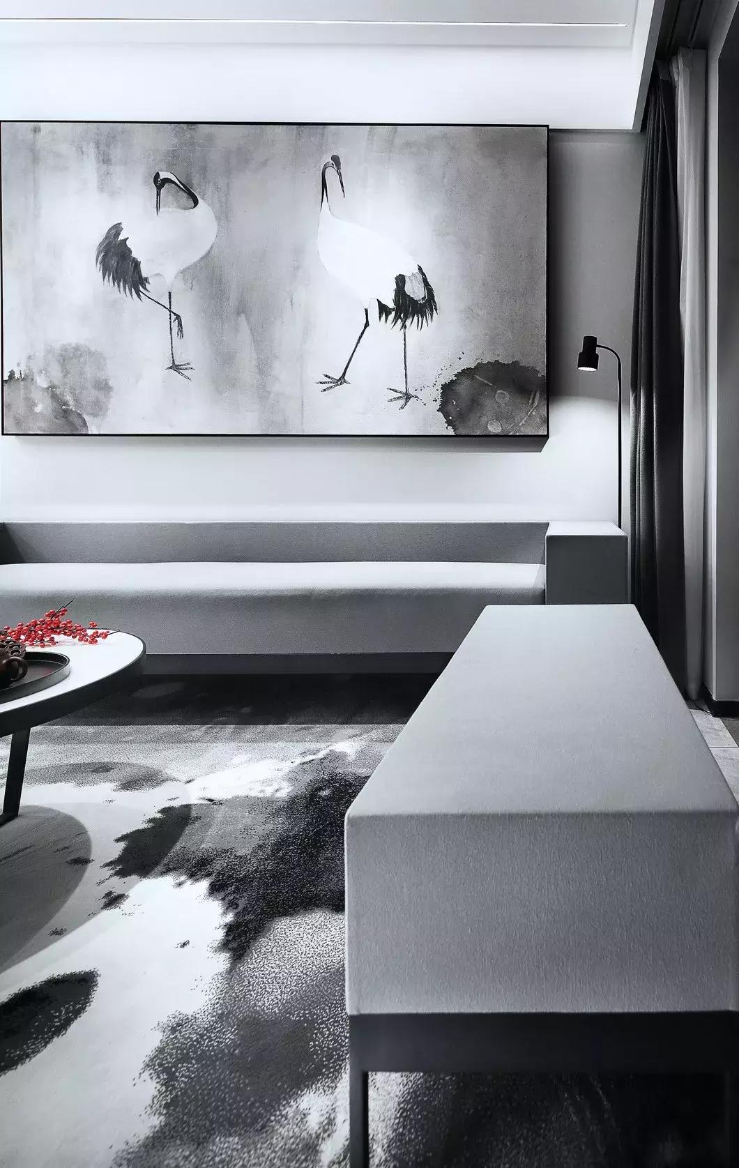 新中式装饰禅意,新中式陈设雕塑