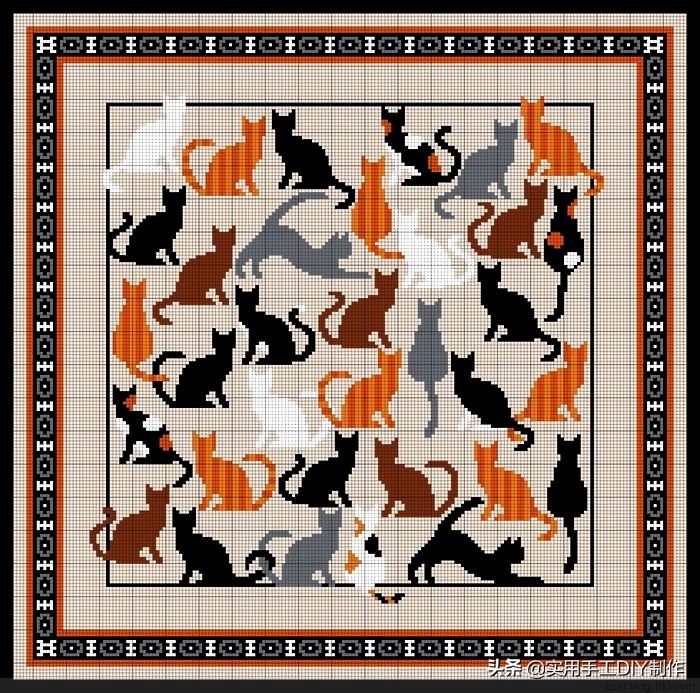 十字绣树叶图案大全简单,十字绣叶子图片大全