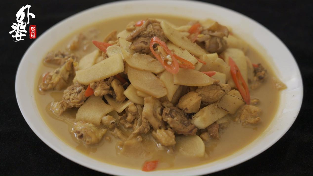 江西客家菜炒凉薯,江西特色凉薯