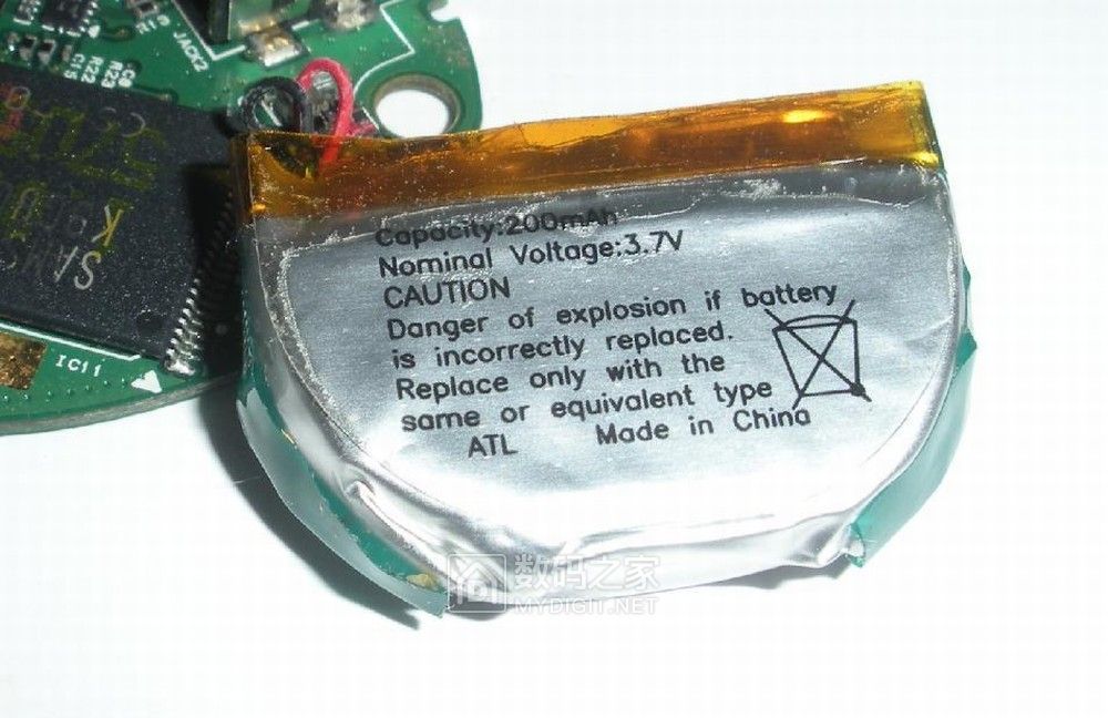 拆修三星音乐魔法石MP3*放播**器YP-S2,附数据充电线制作方法