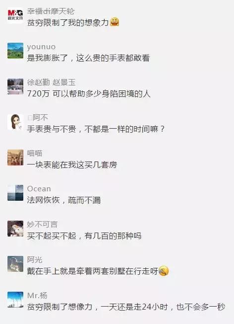 这块贪官的手表，起拍价720万！网友吐槽亮了！