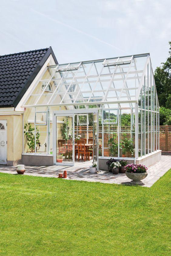 庭院遮风挡雨阳光房,100款阳光房庭院设计