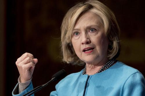 假如希拉里当总统,希拉里想当总统了吗