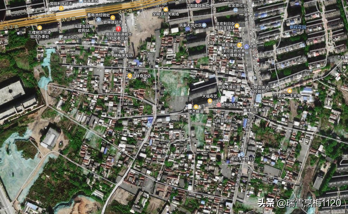 沈阳市于洪区杨士乡邮编,于洪区南阳湖杨士屯地名