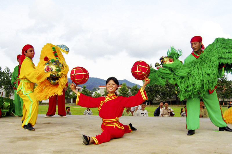 江西手摇狮,金溪非遗手摇狮子制作