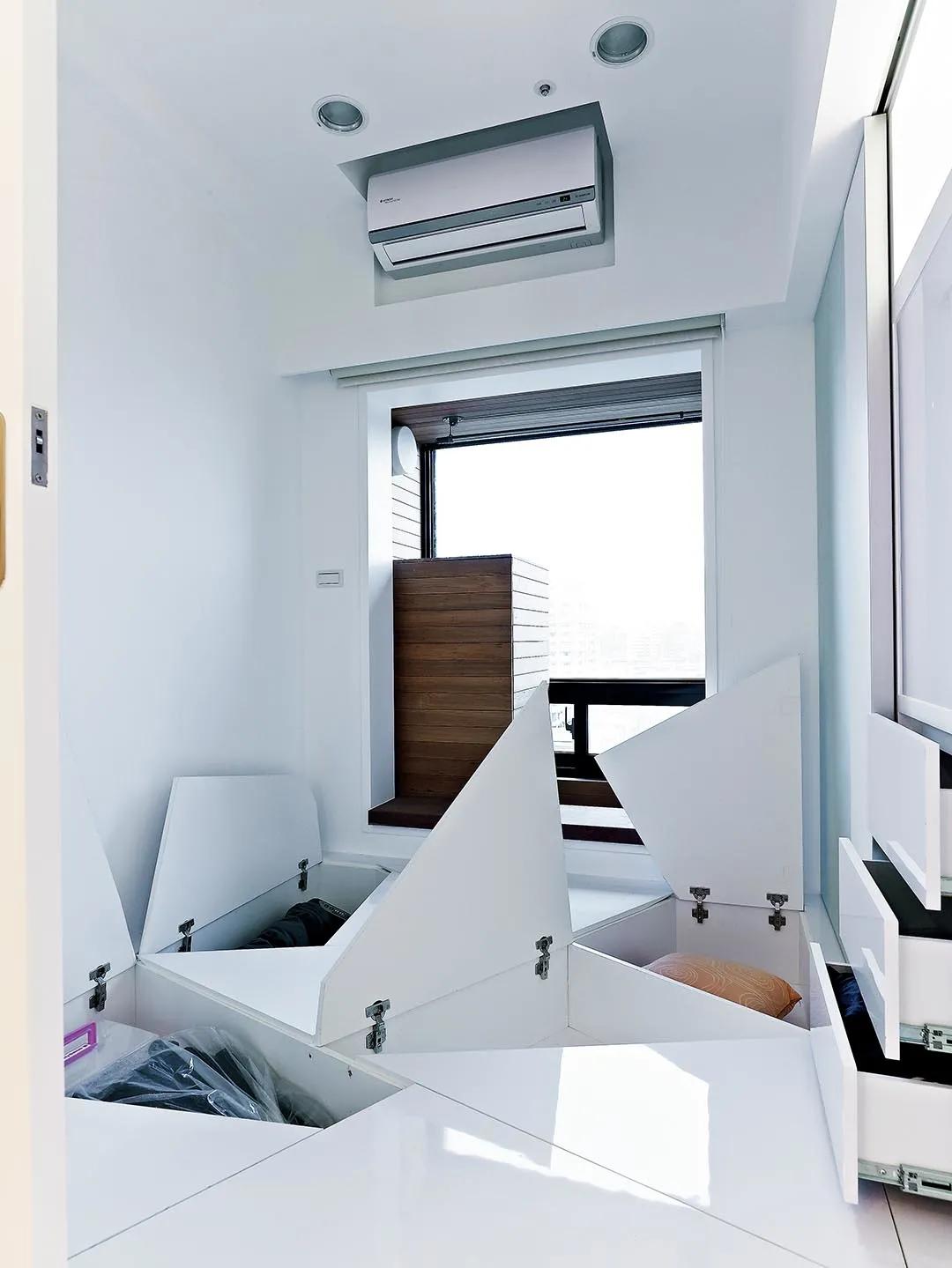 小户型不规则户型设计,小户型二合一户型布局设计