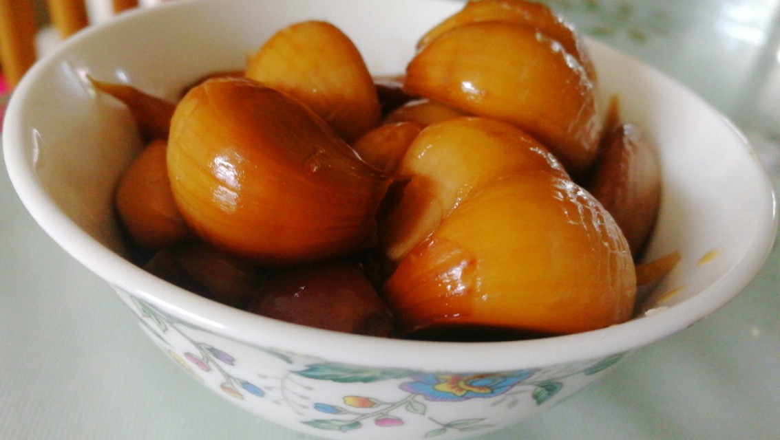 腌好吃的大蒜,好吃的腌蒜