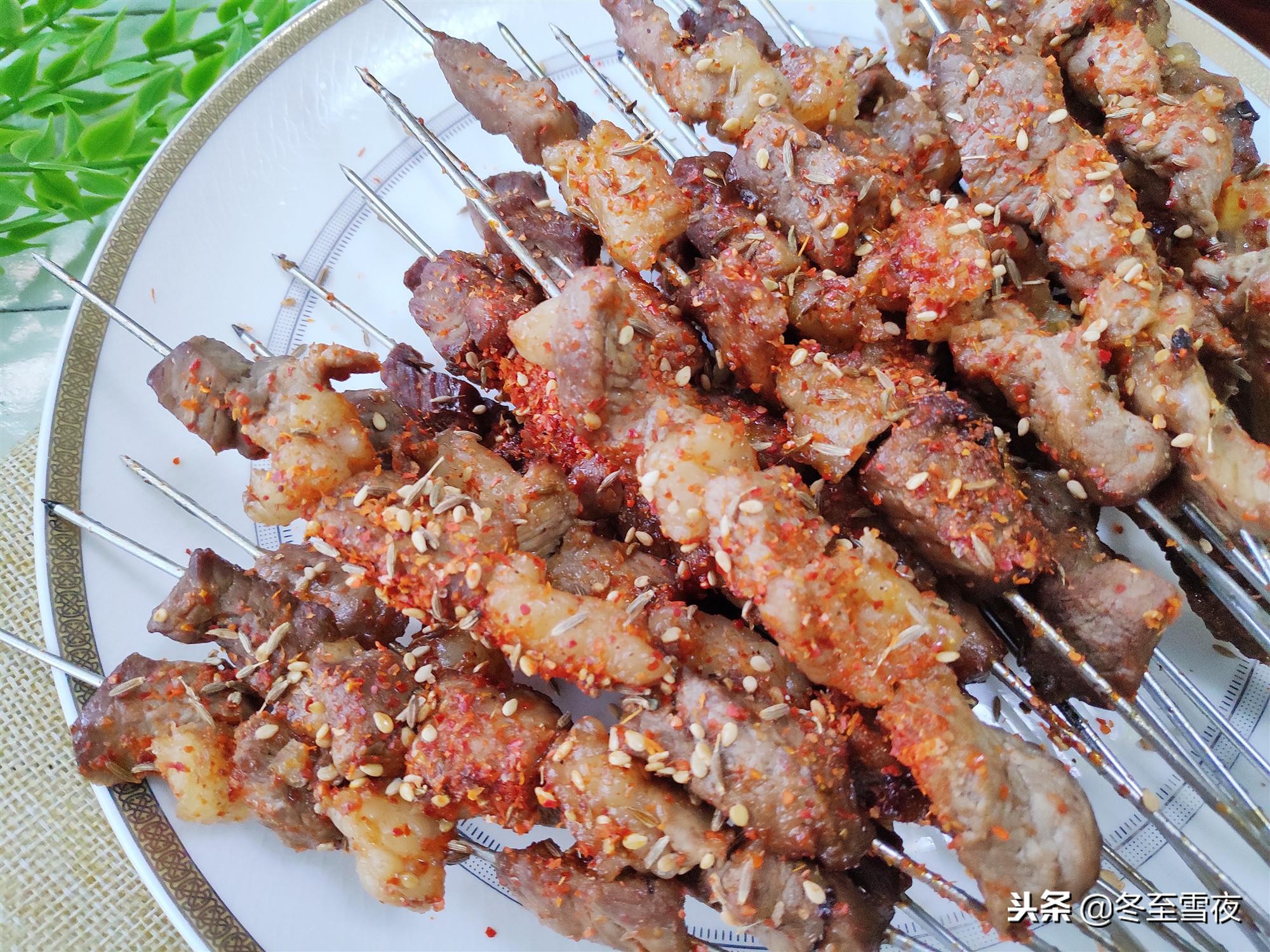 想在家吃羊肉串怎么办,想吃羊肉串不用出去买教你在家做