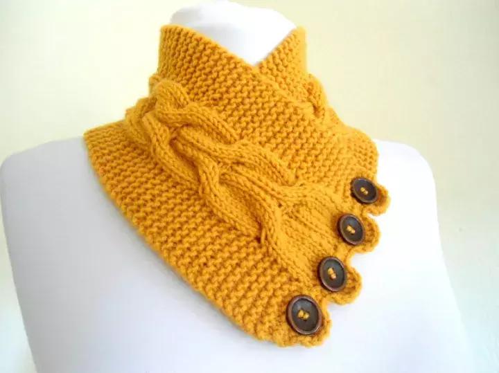 各种漂亮的花样围巾,分享几款漂亮的围巾