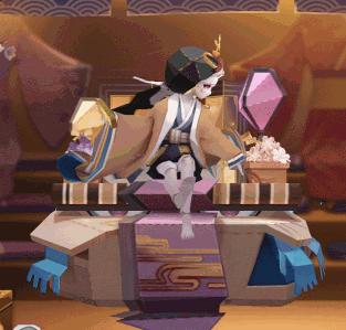 阴阳师匣中少女喜提新皮肤素纸雏心:穿金戴银,平安京新任富婆?