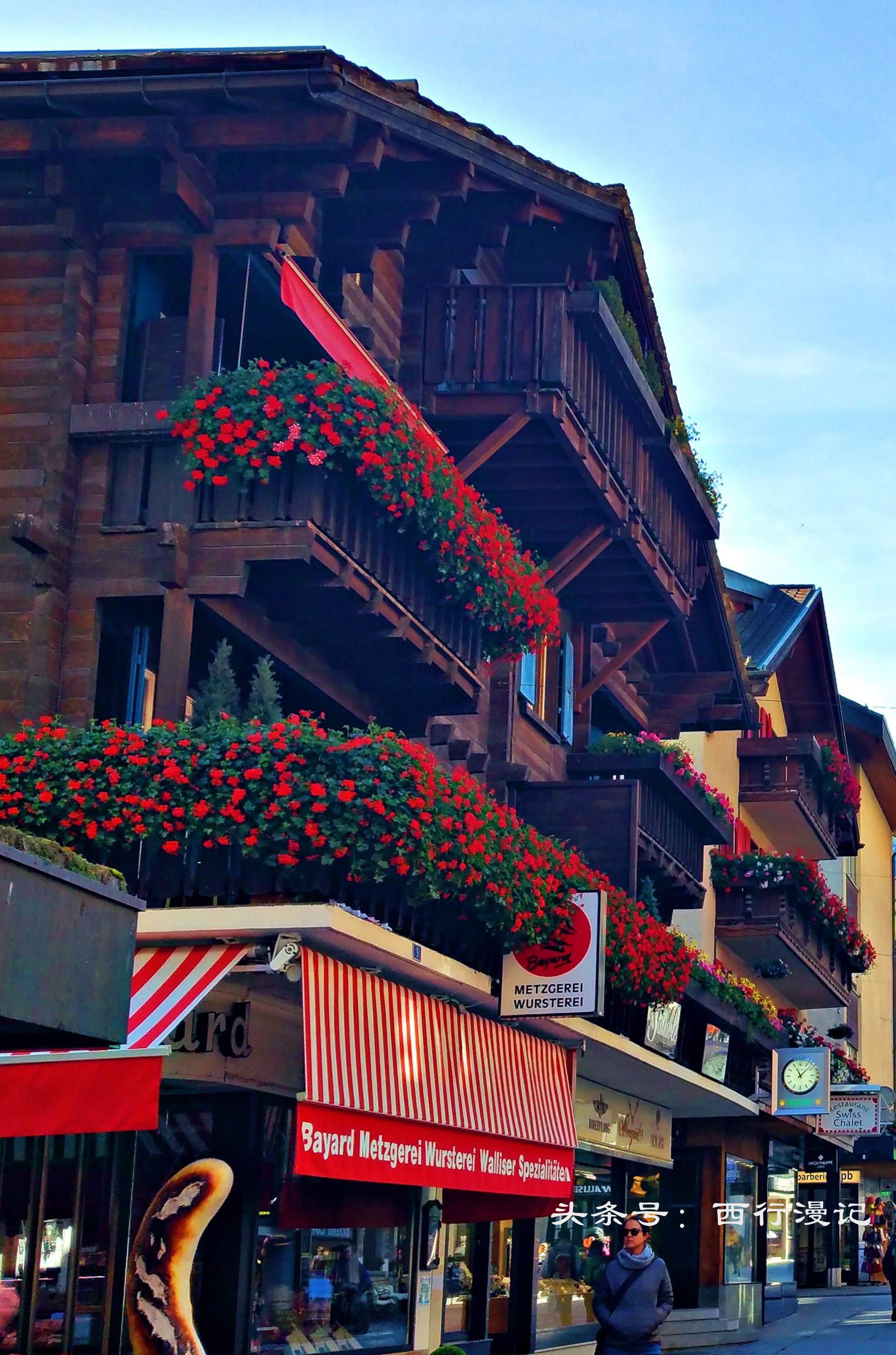 瑞士风景绝美的山,瑞士绝美的山村风光