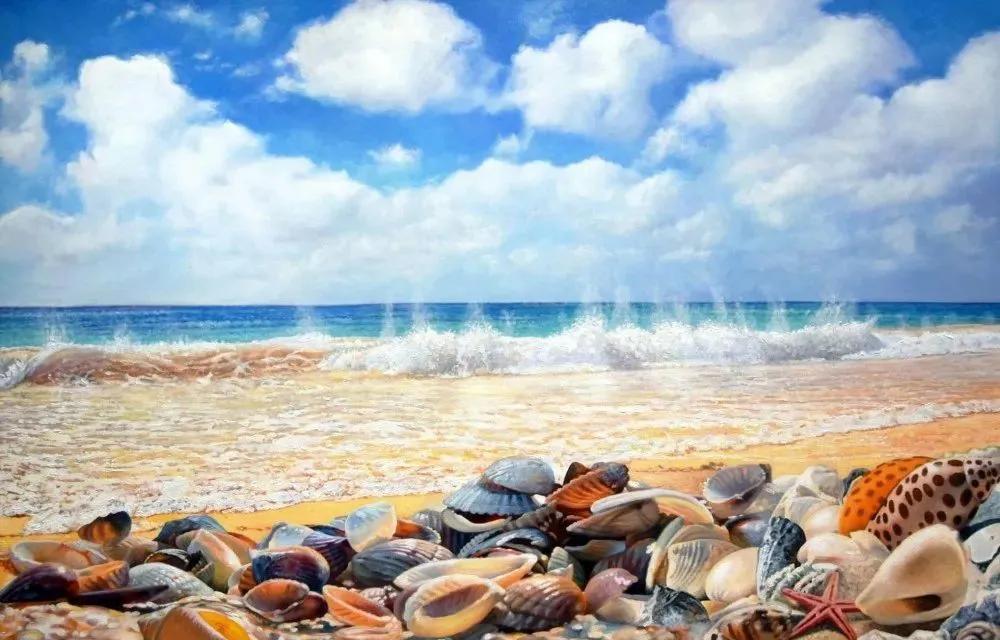 世界著名大师花卉油画,油画漂亮风景画