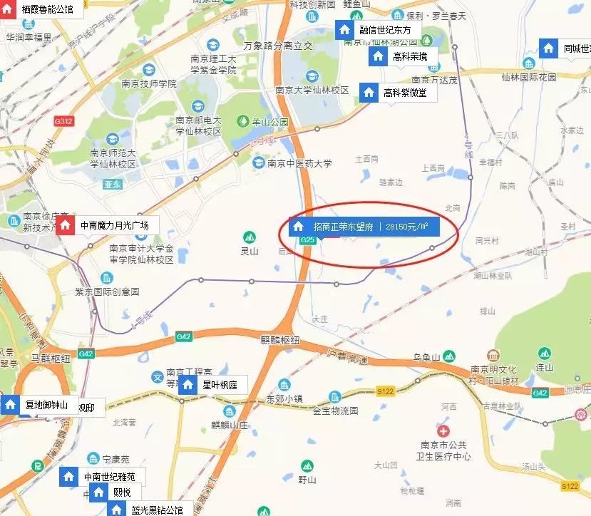 南京麒麟板块房价,5年以来房价