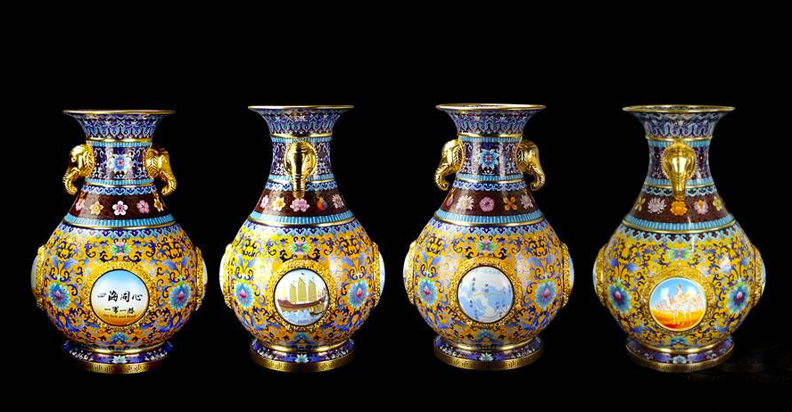 河北廊坊景泰蓝传统文化,廊坊非遗手工艺品