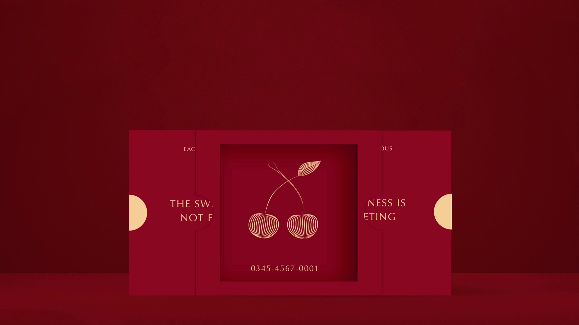 车厘子高端礼盒设计,车厘子包装盒高档定制