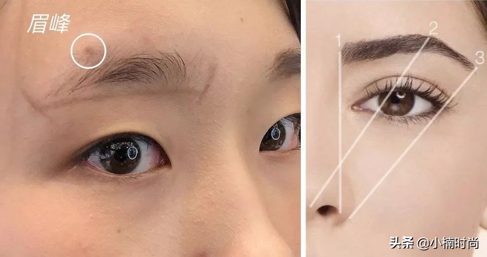万能眉形画法,万能画眉法